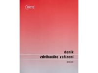 Deník zdvihacího zařízení